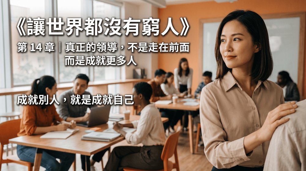 第 14 章｜真正的領導，不是走在前面，而是成就更多人