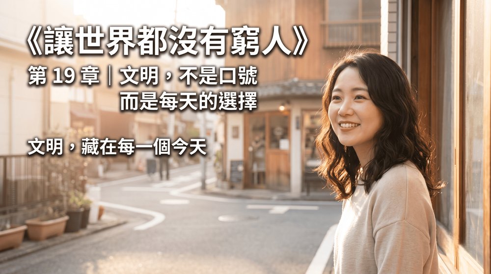 第 19 章｜文明，不是口號，而是每天的選擇