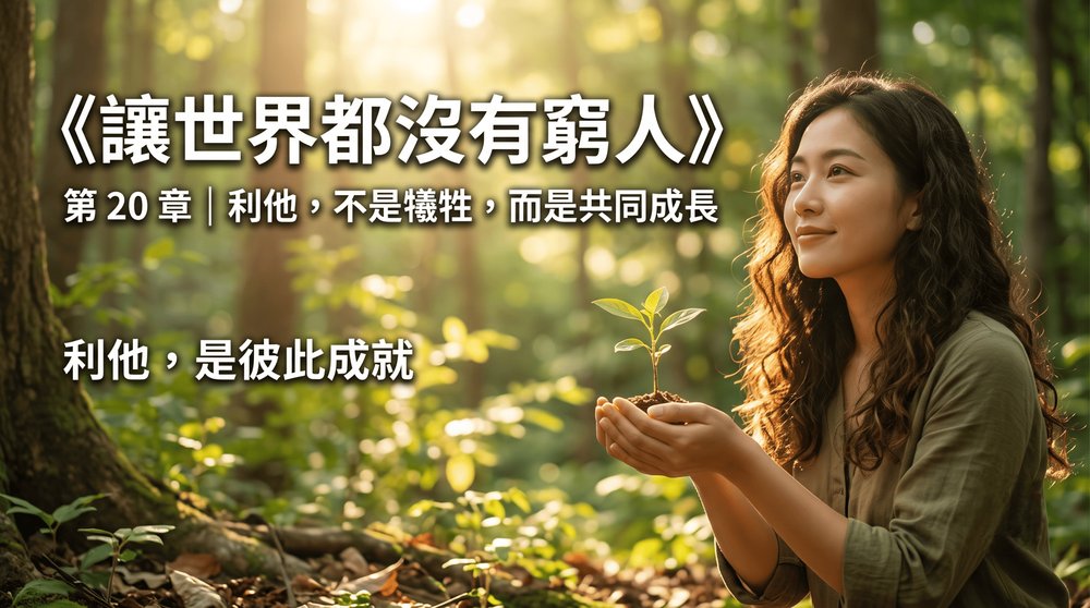第 20 章｜利他，不是犧牲，而是共同成長
