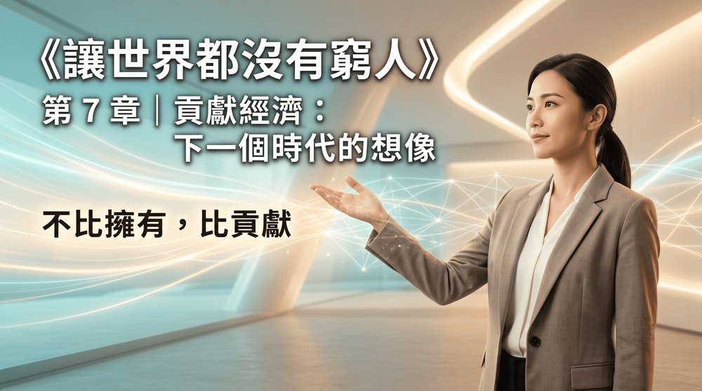 第 7 章｜貢獻經濟：下一個時代的想像